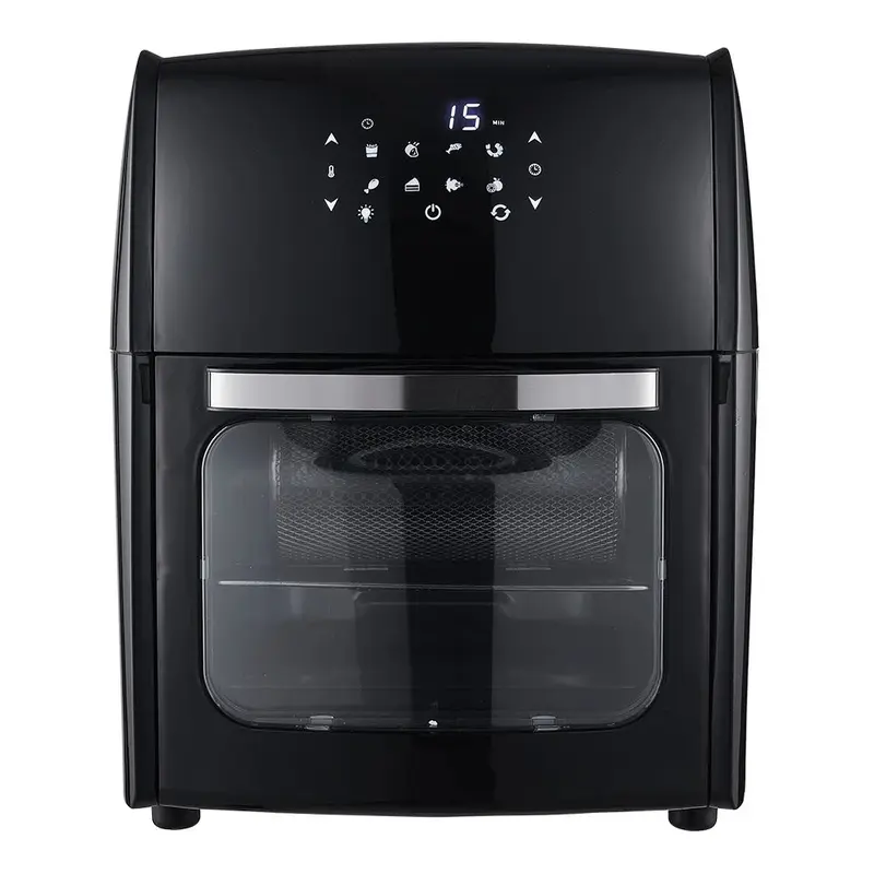 Large 12L Air Fryer – Rotisserie Basket, Smart Auto Shut-Off 1