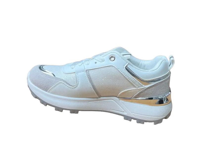 LADIES WOMENS LACE UP TRAINERS COMFY WALK SNEAKERS GYM FLATS JOGGING PUMPS SHOES 8