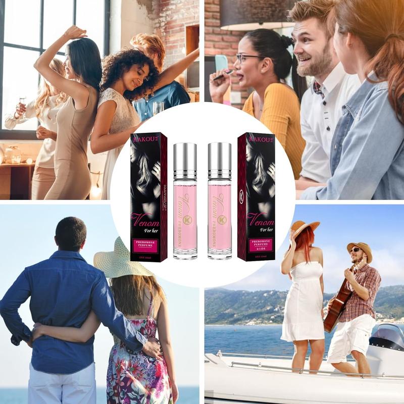 Product Introduction of 2PCS Pheromone Perfume for Women, Infused Essential Oil Roll-On Desire Drops Perfume (Pink) - Comfort and Scent 7