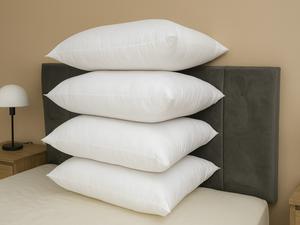 Hotel Quality Pack of 4 Pillows Bounce Back Anti Allergic Bedding Plump Pillow bounceback pillow hotel pillows hotel pillows twin pillowpack white breathable