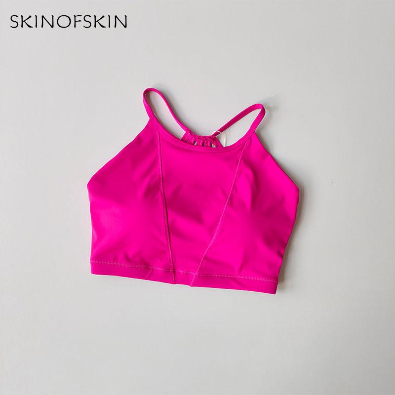 Product Introduction of Integrated Sports Bra Women's Beautiful Back High-intensity Running Gathering Anti Sagging Yoga Bra Quick Drying Fitness Vest 9