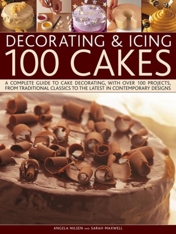 Decorating and Icing 100 Cakes - Paperback Book - by Angela Nilsen - 9781780191232 - Anness Publishing 0