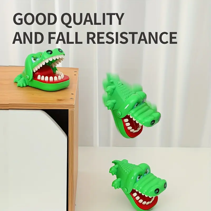 Fun Interactive Teeth-Pulling Game - Crocodile Finger Biting Toy for Youngsters 3+ - Perfect Party & Christmas Gift 2