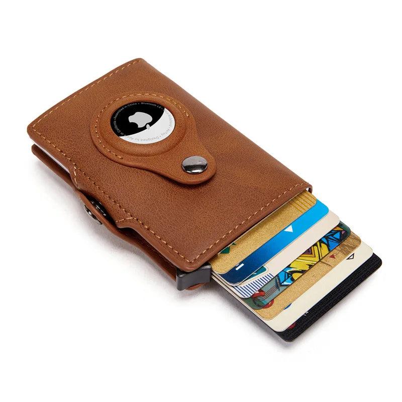 Anti-Theft AirTag Wallet – RFID Safe & Trackable for Men 7