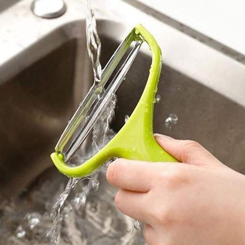 Product Introduction of Buy one and get one free Wide Mouth Peeler Vegetables Fruit Cabbage Peeler Grater Salad Kitchen Accessories Cooking Tools Vegetable Tools 7
