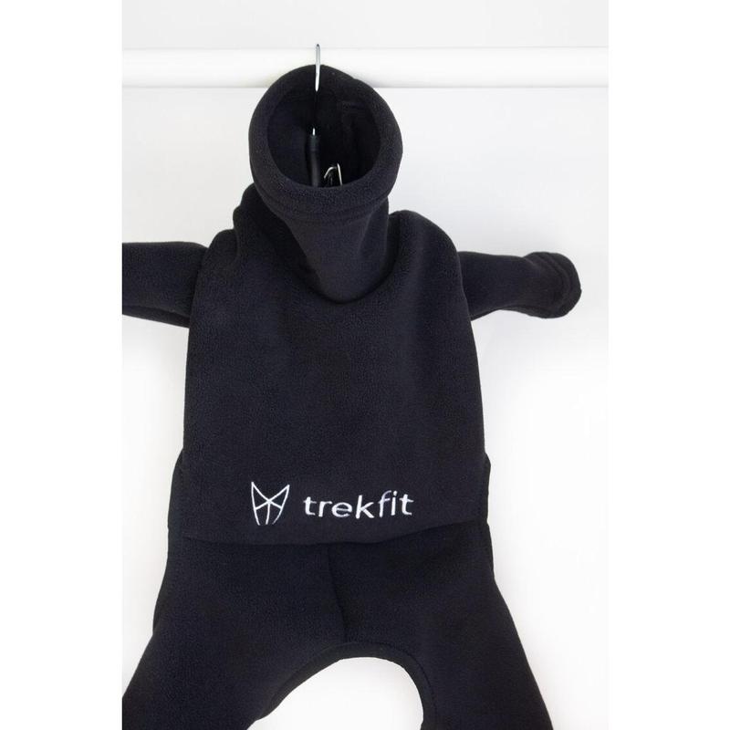 Italian Greyhound & Whippet Fleece Liquorice 2