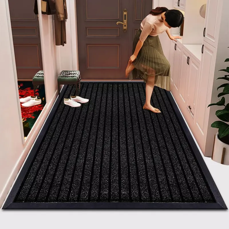 Non Slip Heavy Duty Rubber Barrier Mat Hall Hallway Kitchen Runner Rug Door Mats 3