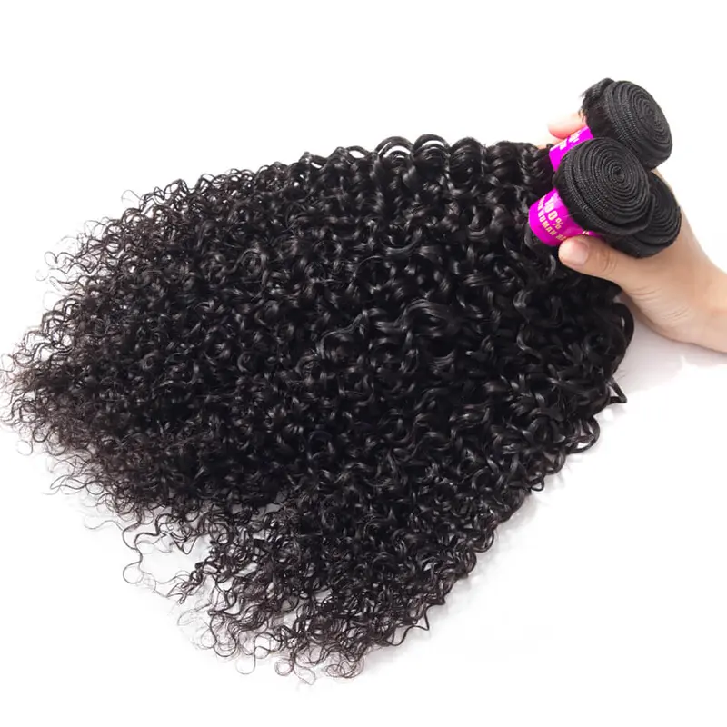 Curly Virgin Human Hair 1 Bundle 0