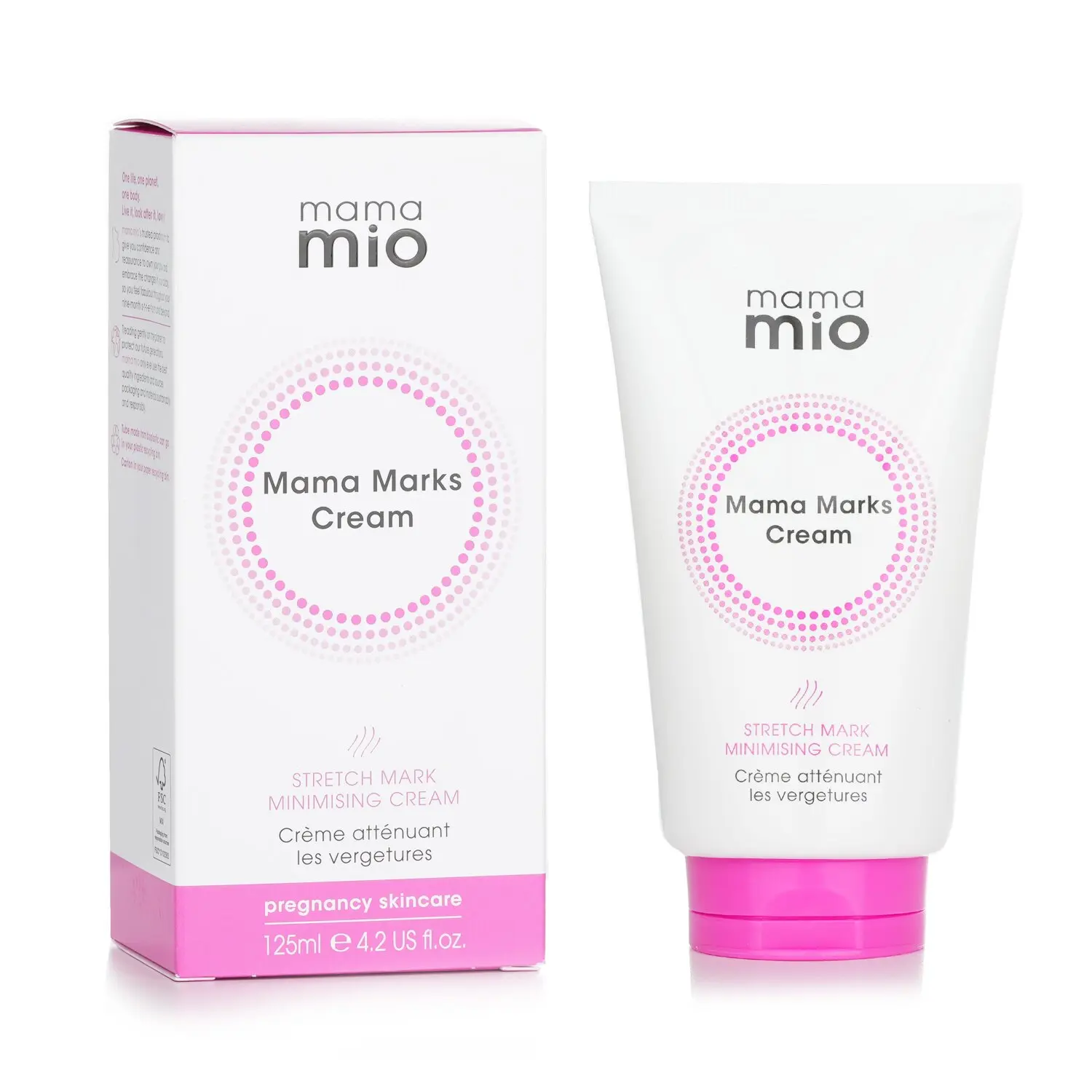Mama Mio Mama Marks Cream 125ml | Suitable for pregnant women, Vegan, Cruelty-free, Dermatologically tested