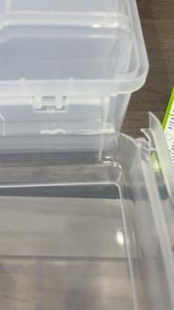 Product Review of Photo Storage Box 4" x 6" - 16 Inner Craft Storage Photo Cases Clear Plastic Organizer for Pictures Crafts and Seeds from M**👑 2