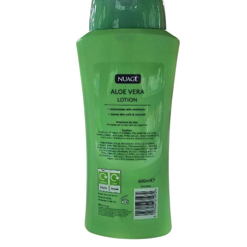 Nuage Aloe Vera Cooling Lotion 600ml Perfect For Irritating Skin Moisturizers 2