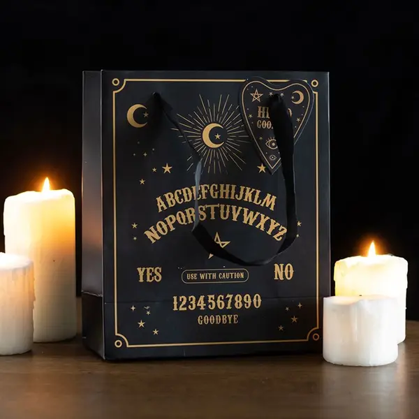 23cm Medium Black Talking Board Gift Bag 0
