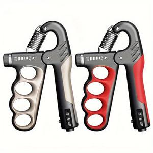 Adjustable Hand Grip Strength Trainer, 1/2 Counts Non-slip Hand Grip Strengthener, Hand Grip Exerciser for Muscle Exercise & Recovery, Workout Hand Gripper