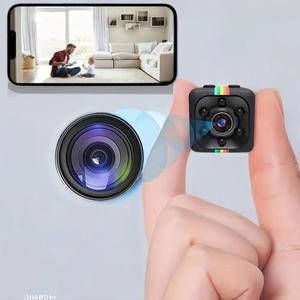 Mini Camera, USB Rechargeable HD Camera with Night View Function, Motion-Detection Camera, Home Monitoring Camera, Video Camera Camcorder, Multifunction HD Recorder, Wireless Vlog Camera