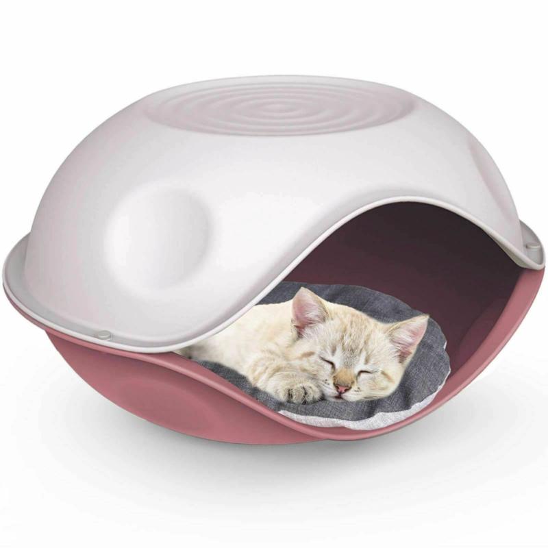 Product Introduction of Cat Dog Bed Windproof Outdoor Plastic Shelter Pet Kitten House Kennel Crate Pod 28