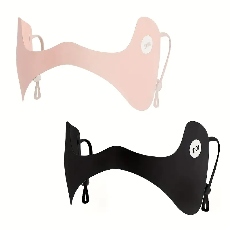 1/2pcs Summer Mask Sunscreen Face Scarf Solid Color Sunscreen Eye Patches Sunscreen Veil Face Cover Sports Running Tennis Cycling Tennis Mask Fashion DM Logo Mask 8