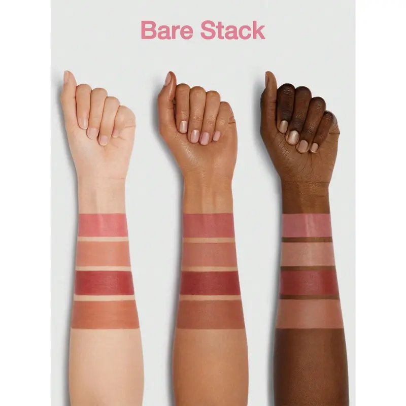 4 In 1 Creamy-Matte Nude Lipstick Kit High Pigment Non-Drying Portable Travel Lipstick Kit Lip Makeup Lipstick 5