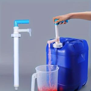 Universal Plastic Manual Oil Pump, Corrosion-proof & Acid & Alkali Resistant Oil Extraction Pump, Efficient Oil Extraction Pump for Transfer