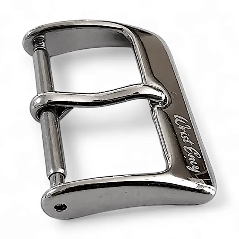 Stainless Steel Tang Buckle Classic Watch Strap Band 16mm 18mm 20mm 2