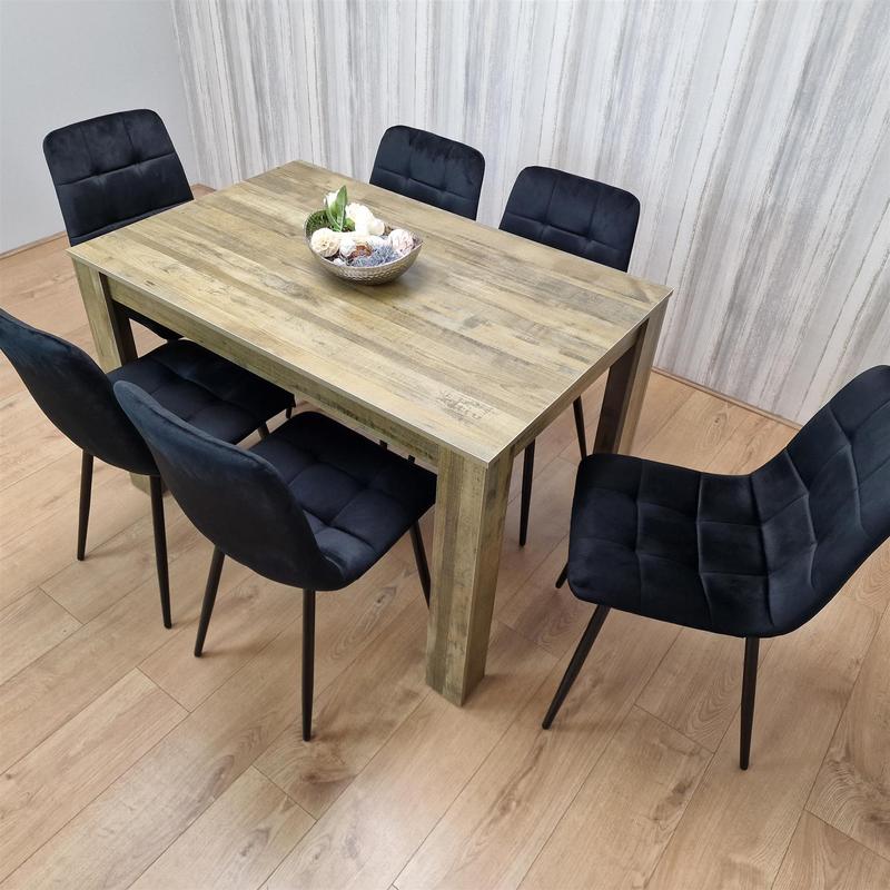 Kosy Koala Dining Table Set with 6 Chairs Dining Room and Kitchen table set of 6 2