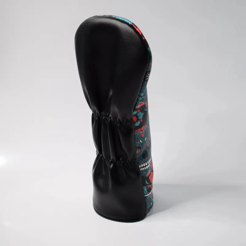 Premium Driver Headcover - Blue Sugar Skulls 3