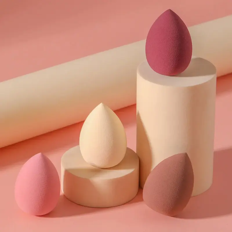 4 Pieces Makeup Sponge Blenders Blending Sponge Foundation Applicator Cosmetic Sponges makeup tools free shipping wholesale 2