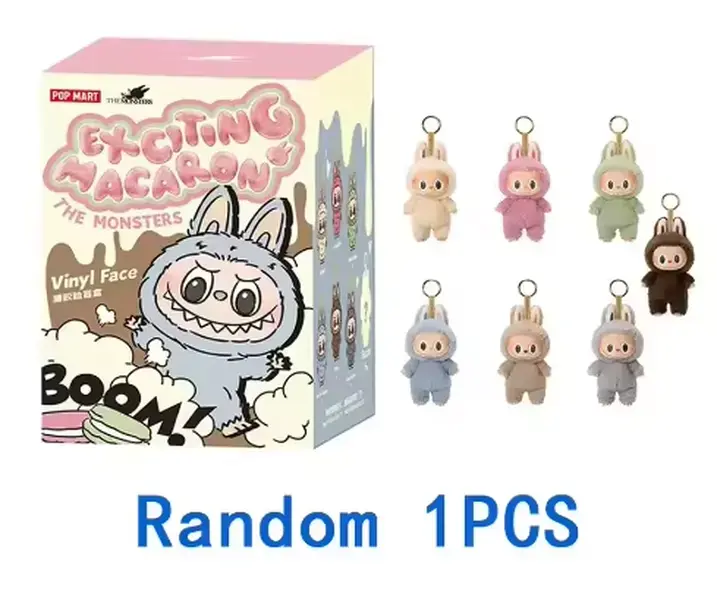 Hot Sale Anime Figure Labubu Have A Seat Series Vinyl Pendant Doll Model Toy Cute Monster Replica Keychain Toys Birthday Gifts