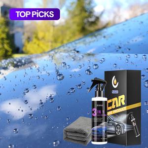 3 In 1 Car Coating Spray, 1 Count High Protection Auto Nano Polishing Spraying Wax, Car Paint Polymer Sealent Spray Protection, Cleaning #TOP PICKS