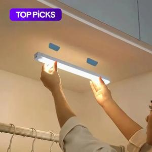 Under Cabinet Lighting, Rechargeable Motion Sensor Light Indoor, Magnetic Under Cabinet LED Light, Lightweight Home Decor, LED Indoor Decorative Closet Light, Wireless Under Counter Lights for Kitchen, Stairs #TOP PICKS