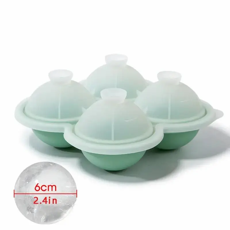 1pc Large Silicone Ice Cube Trays - Easy-Release, No Leakage, Perfect for Whiskey, Cocktails, Juice, and Parties 8