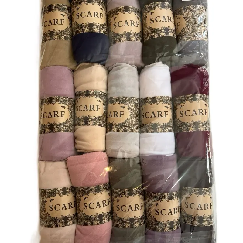 Stretchy Jersey Hijab for Women Available in Various Colours Soft and Flexible Fashion Accessory 3