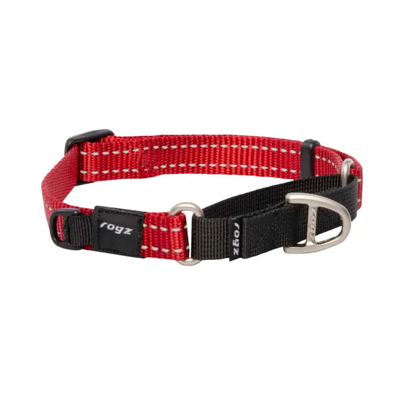 Rogz Utility Classic Dog Collar – Durable Adjustable Dog Collar with Reflective Stitching 4