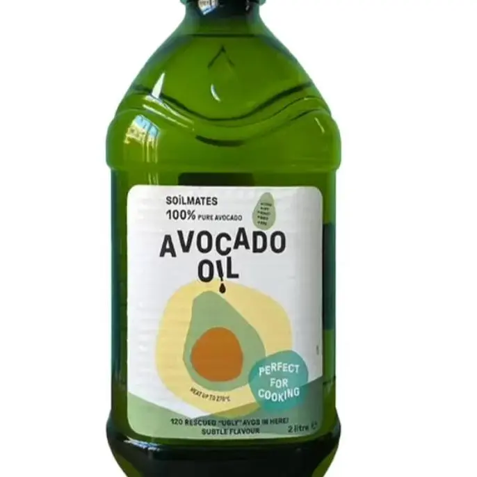 Soilmates 100% Pure Avocado Oil, 2L - Cooking Oil Natural