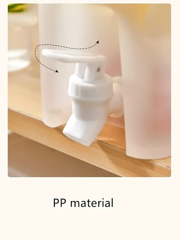 1 Gallon Plastic Beverage Dispenser with Spigot,Aguas Frescas Vitrolero Plastic Water Container,Great for Sun Tea, Iced Tea, Juice, Beer, Wine and Liquor 5