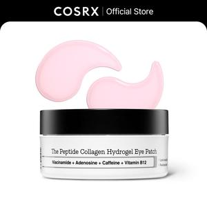 COSRX OFFICIAL The Peptide Collagen Hydrogel Eye Patch_for Puffy Eyes, Dark Circles, Eye Bags, Wrinkles and Fine Lines, 60 Patches