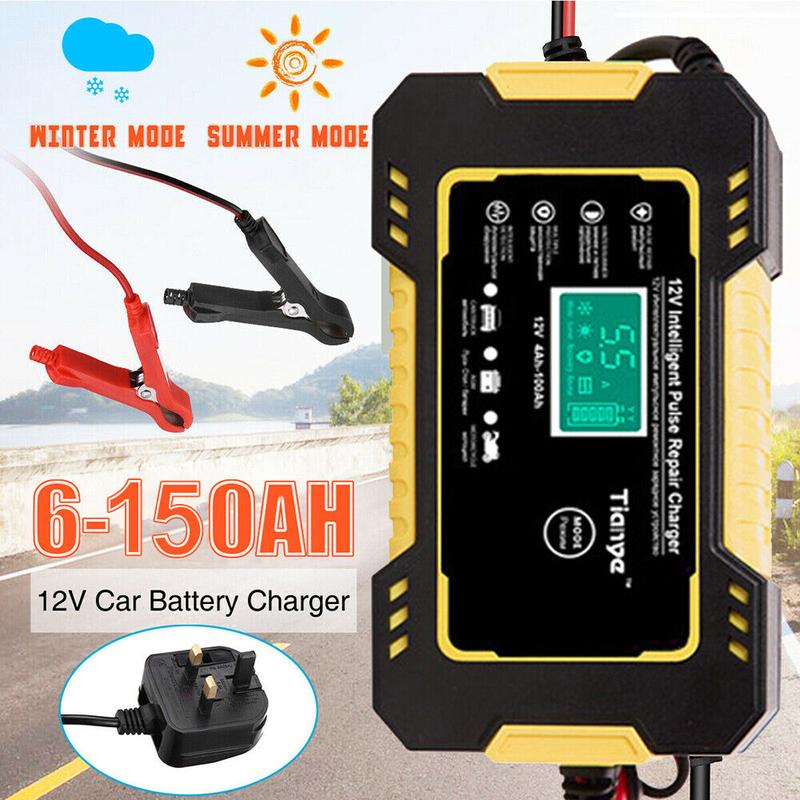 Car Jump Starter Portable 12V 24V Battery Charger Booster Emergency Power Bank 3