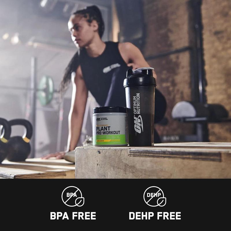 Nutrition ON Shaker with Stainless Steel Mixing Ball, 600 ml - BPA- and DEHP-free, Dishwasher Safe, Black - Utensils 3