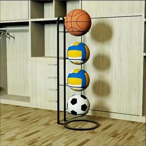 Basketball Storage Rack, Space-saving Basketball Holder Rack, Basketball Organizer, Home Organizer for Living Room Bedroom