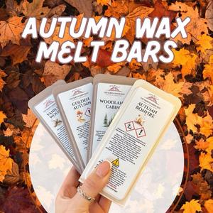 Autumn Scented Wax Melt Snap Bars | The Northumberland Candle Company | Highly Scented Long Lasting Wax Melts |