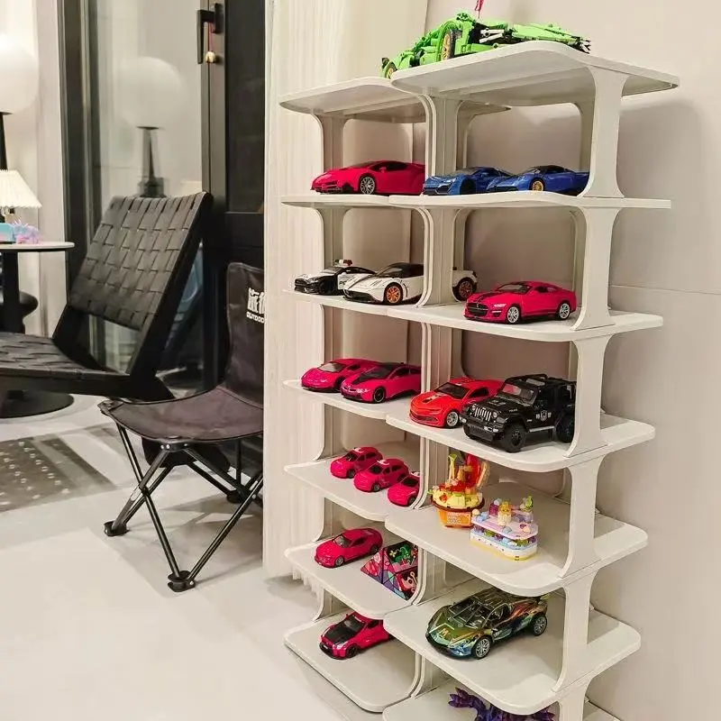 7-layer shoe rack high storage rack unit cabinet home storage shoe rack floor rack children's bookshelf toy storage rack multi-layer storage 5