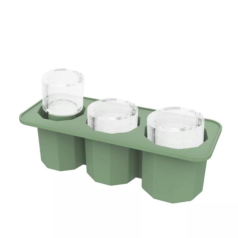 Ice Cube Tray for Stanley Silicone Ice Cube Maker 3 Hollow Water Cup Ice Lattice 7