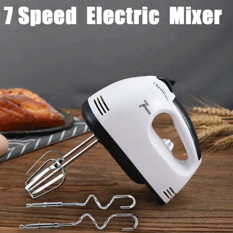 Electric Handheld Whisk 7-Speed Hand Mixer Kitchen Egg Beater Cream Cake Blender kitchen  appliances 1
