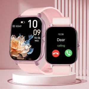 1.83 Inch HD Screen Multifunctional Smartwatch, Fashionable Electronic Watch with Wireless Calling, Message Notification, Music Player, Fitness Tracker for Android & iOS, Wearable