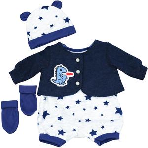 BiBi Outfits Doll Clothes Navy (50 cm / 20") Boy Doll Clothes with Hat Socks