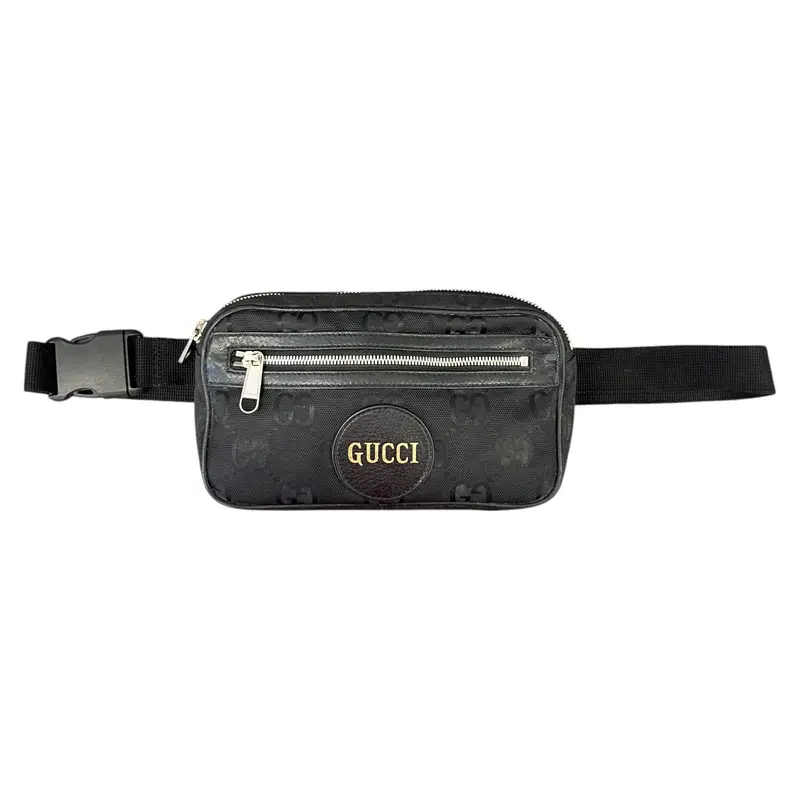 Pre-owned  Gucci Men's Gg Off The Grid Belt Bag Black 3