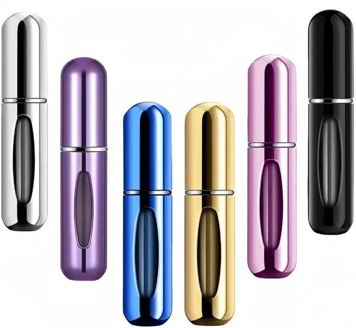 5ml Refillable Perfume Atomiser Spray Pump Portable Bottle - Ideal for Travel Makeup Durable Cosmetic Makeup Durable Cosmetic