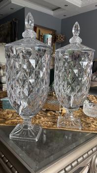 Product Review of Vintage Glass Drink Dispenser with Spigot and Lid - Antique Style Drinkware Jugs Sturdy soda toasty maker from D**a f**r ** 0