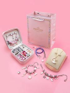 2024 New Style Diy Jewelry Making Kit, Diy Jewelry Making Accessories for Bracelet & Necklace, Fashion Accessories for Women & Girls As Anniversary Gift