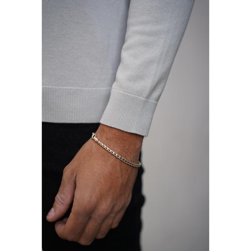 Capo Egyptian Cotton Crew Neck Jumper - Stone 3