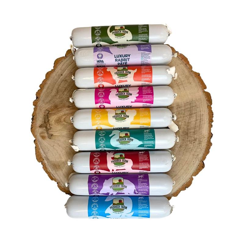 Paddock Farm Luxury Dog Pate 400g 1